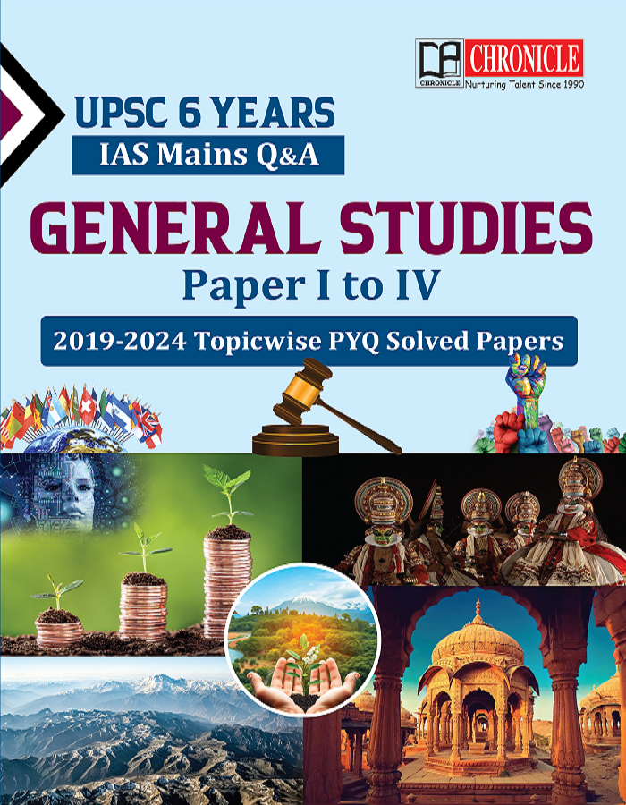 UPSC General Studies IAS Mains Paper-I To IV Topic Wise PYQ Solved Papers 